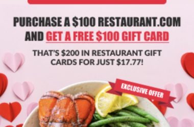 Get TWO $100 Restaurant.com Vouchers + a $40 Rosefarmers.com Voucher for Just $17.77!